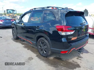 2023 Subaru Forester Special Sports with VIN JF2SKAJC1PH437780, listed as a IAAI auction lot 42537009 with 31,288 mi miles and . Bid and sale history available at DreamBid. Image 3.