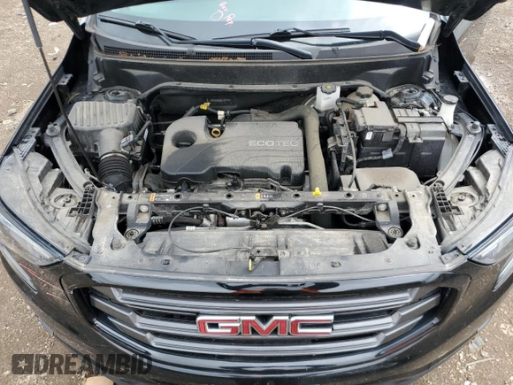 2020 GMC Terrain SLE with VIN 3GKALMEV5LL330543, listed as a Copart auction lot 58581675 with 79,832 mi miles and Salvage title. Bid and sale history available at DreamBid. Image 12.