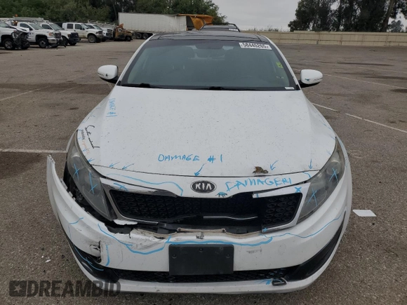 2013 Kia Optima EX with VIN 5XXGN4A76DG247451, listed as a Copart auction lot 58445265 with 181,194 mi miles and Salvage title. Bid and sale history available at DreamBid. Image 5.