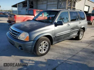 2005 Suzuki XL-7 LX with VIN JS3TY92V554107839, listed as a Copart auction lot 88328455 with 122,912 mi miles and Salvage Title. Bid and sale history available at carsss.com. Image 1.