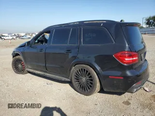2017 Mercedes-Benz GLS 63 AMG с VIN 4JGDF7FE4HA774376, выставлен на аукционе Copart как лот 55956585 с пробегом Не указан миль и Списание • Salvage title. История ставок и продаж доступна на DreamBid. Изображение 2.