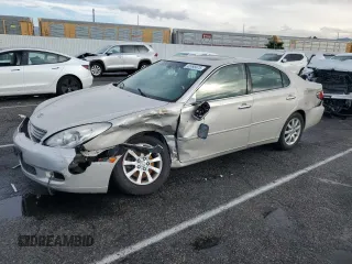 2003 Lexus ES 300 with VIN JTHBF30G730098078, listed as a Copart auction lot 42495675 with 71,147 mi miles and Salvage Title. Bid and sale history available at carsss.com. Image 1.