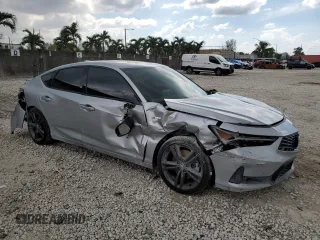 2024 Acura Integra w/A-Spec Technology Package with VIN 19UDE4H67RA005353, listed as a Copart auction lot 71351084 with 16,629 mi miles and Non Repairable. Bid and sale history available at carsss.com. Image 4.