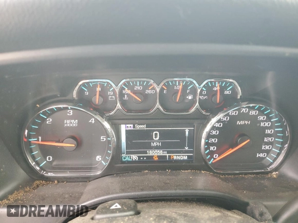 2015 Chevrolet Silverado 1500 LT with VIN 1GCUKREC5FF202602, listed as a Copart auction lot 48587875 with 160,056 mi miles and Clean Title. Bid and sale history available at DreamBid. Image 9.