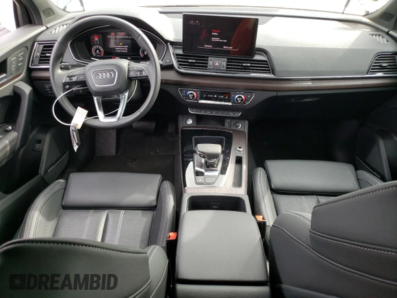 2023 Audi Q5 Sportback S line Prestige with VIN WA16AAFY9P2183305, listed as a Copart auction lot 49780375 with 18,139 mi miles and Salvage title. Bid and sale history available at DreamBid. Image 8.