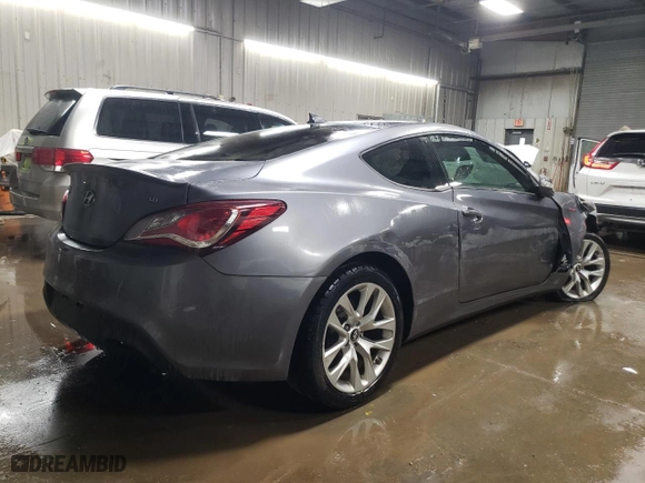 2015 Hyundai Genesis Coupe 3.8L Base with VIN KMHHT6KJ4FU128421, listed as a Copart auction lot 83052144 with 66,571 mi miles and Salvage Title. Bid and sale history available at carsss.com. Image 3.