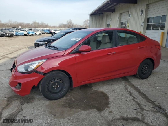 2016 Hyundai Accent SE with VIN KMHCT4AE6GU138811, listed as a Copart auction lot 48689585 with 137,913 mi miles and Salvage Title. Bid and sale history available at carsss.com. Image 1.