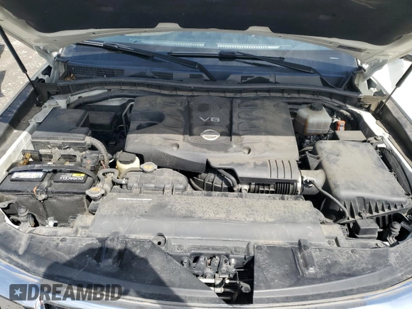 2018 Nissan Armada Platinum with VIN JN8AY2NE8J9732438, listed as a Copart auction lot 56233785 with 122,870 mi miles and Salvage title. Bid and sale history available at DreamBid. Image 12.