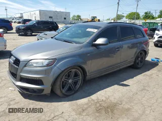 2014 Audi Q7 Prestige z VIN WA1WMAFE4ED008880, wystawiony jako Copart lot #58793755 z przebiegiem 178 578 mil mil oraz Czysty tytuł • Clean title. Historia ofert i sprzedaży dostępna na DreamBid. Obrazek 1.