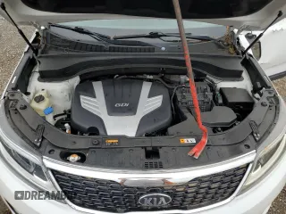2014 Kia Sorento EX with VIN 5XYKUDA79EG445743, listed as a Copart auction lot 58472615 with 110,019 mi miles and Salvage title. Bid and sale history available at DreamBid. Image 12.