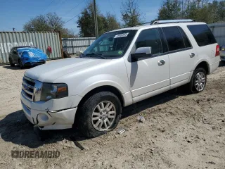 2012 Ford Expedition Limited with VIN 1FMJU1K52CEF33087, listed as a Copart auction lot 49986985 with 89,042 mi miles and Salvage Title. Bid and sale history available at DreamBid. Image 1.