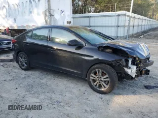 2018 Hyundai Elantra SEL with VIN 5NPD84LF8JH395292, listed as a Copart auction lot 87181254 with 81,262 mi miles and Salvage Title. Bid and sale history available at DreamBid. Image 4.