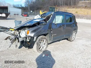 2017 Jeep Renegade Latitude with VIN ZACCJBBB9HPG58863, listed as a IAAI auction lot 41229109 with 112,865 mi miles and . Bid and sale history available at DreamBid. Image 2.
