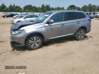 2019 Mitsubishi Outlander SE with VIN JA4AD3A33KZ042531, listed as a Copart auction lot 59717395 with 125,416 mi miles and Salvage title. Bid and sale history available at DreamBid. Image 1.