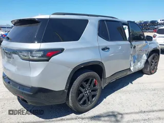 2020 Chevrolet Traverse Premier with VIN 1GNERKKW2LJ278087, listed as a IAAI auction lot 41891671 with 59,172 mi miles and . Bid and sale history available at DreamBid. Image 4.