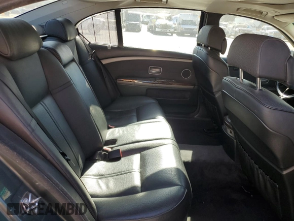 2002 BMW 7 Series 745Li with VIN WBAGN63422DR03230, listed as a Copart auction lot 47386325 with 187,235 mi miles and Salvage Title. Bid and sale history available at carsss.com. Image 10.