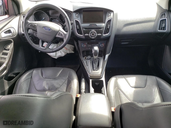 2015 Ford Focus Titanium with VIN 1FADP3N28FL217558, listed as a Copart auction lot 49910455 with 96,582 mi miles and Salvage Title. Bid and sale history available at carsss.com. Image 8.
