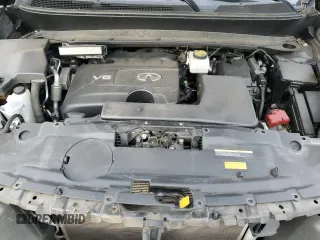 2017 Infiniti QX60 with VIN 5N1DL0MMXHC550625, listed as a Copart auction lot 43181305 with 90,729 mi miles and Salvage Title. Bid and sale history available at carsss.com. Image 13.