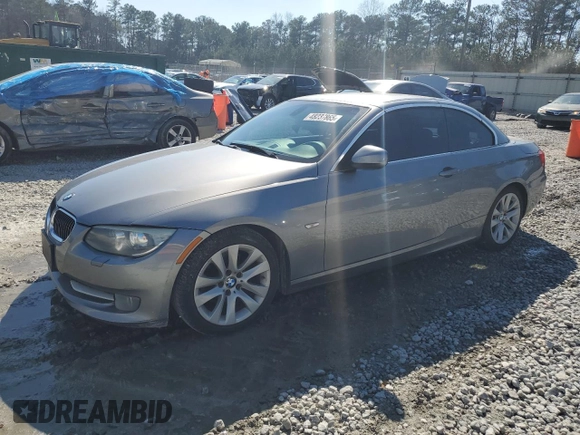 2011 BMW 3 Series 328i with VIN WBADW7C54BE726723, listed as a Copart auction lot 48237865 with 215,019 mi miles and Salvage title. Bid and sale history available at DreamBid. Image 1.