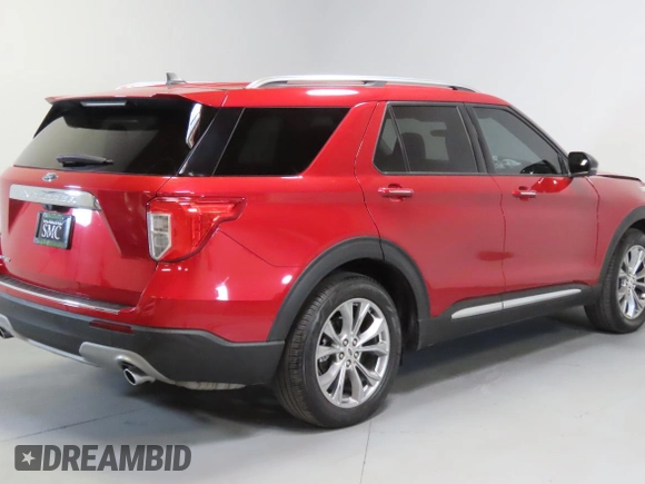 2021 Ford Explorer Limited with VIN 1FMSK7FH1MGB02375, listed as a Copart auction lot 53718655 with 48,371 mi miles and Salvage Title. Bid and sale history available at carsss.com. Image 3.