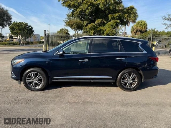 2019 Infiniti QX60 Luxe z VIN 5N1DL0MM4KC561014, wystawiony jako Copart lot #43478125 z przebiegiem 177 089 mil mil oraz Szkody całkowita. Historia ofert i sprzedaży dostępna na DreamBid. Obrazek 12.
