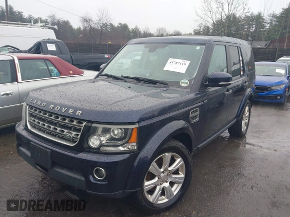 2015 Land Rover LR4 HSE с VIN SALAG2V6XFA742605, выставлен на аукционе IAAI как лот 41787119 с пробегом 115 415 миль миль и . История ставок и продаж доступна на DreamBid. Изображение 2.