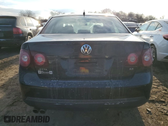 2008 Volkswagen Jetta Sedan S with VIN 3VWJZ71K78M107264, listed as a Copart auction lot 42168755 with 135,979 mi miles and Salvage Title. Bid and sale history available at carsss.com. Image 6.