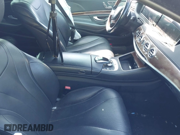 2017 Mercedes-Benz S 550 with VIN WDDUG8CB1HA314177, listed as a IAAI auction lot 41583038 with 115,182 mi miles and . Bid and sale history available at carsss.com. Image 5.