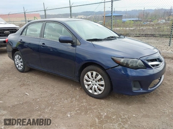 2013 Toyota Corolla L with VIN 2T1BU4EE7DC001683, listed as a IAAI auction lot 42027430 with 138,324 mi miles. Bid and sale history available at carsss.com. Image 1.