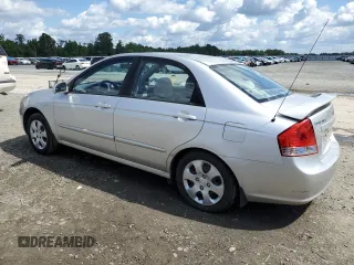 2009 Kia Spectra EX with VIN KNAFE221395597123, listed as a Copart auction lot 71639824 with 83,203 mi miles and Salvage Title. Bid and sale history available at carsss.com. Image 2.