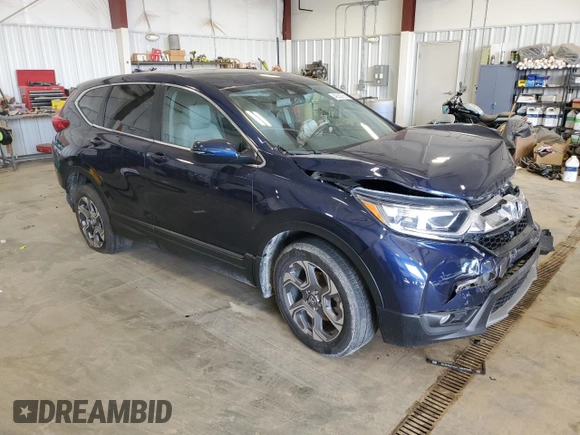2018 Honda CR-V EX-L with VIN 7FARW2H8XJE067627, listed as a Copart auction lot 49353755 with 82,833 mi miles and Salvage Title. Bid and sale history available at carsss.com. Image 4.