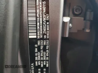 2023 Maserati Grecale Modena z VIN ZN682AVM3P7440115, wystawiony jako Copart lot #54240145 z przebiegiem Nie podano mil oraz Szkoda całkowita • Salvage title. Historia ofert i sprzedaży dostępna na DreamBid. Obrazek 14.
