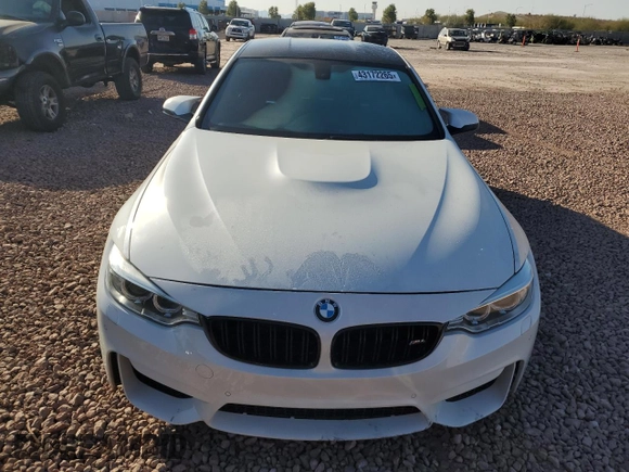 2017 BMW M4 с VIN WBS3R9C51HK709687, выставлен на аукционе Copart как лот 43172265 с пробегом 68 847 миль миль и Списание • Salvage title. История ставок и продаж доступна на DreamBid. Изображение 5.