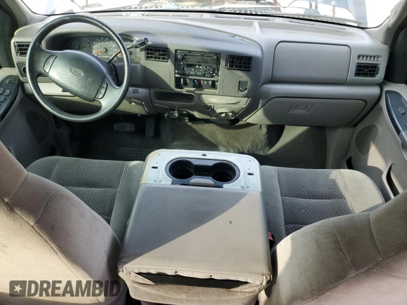 2001 Ford Super Duty F-250 XL with VIN 1FTNW20L91EC30747, listed as a Copart auction lot 46121745 with 128,629 mi miles and Salvage Title. Bid and sale history available at carsss.com. Image 8.