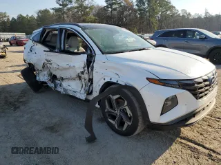 2024 Hyundai Tucson Limited with VIN 5NMJE3DE1RH389810, listed as a Copart auction lot 43654645 with 6,847 mi miles and Salvage Title. Bid and sale history available at carsss.com. Image 4.