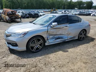 2016 Honda Accord Touring with VIN 1HGCR3F97GA006507, listed as a Copart auction lot 62958135 with 78,998 mi miles and Salvage title. Bid and sale history available at DreamBid. Image 1.