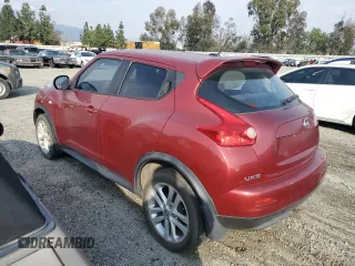 2014 Nissan Juke SV with VIN JN8AF5MR7ET361048, listed as a Copart auction lot 71824144 with 151,414 mi miles and Salvage Title. Bid and sale history available at carsss.com. Image 2.