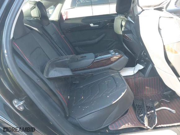 2017 Audi A8 L with VIN WAU44AFD4HN012783, listed as a IAAI auction lot 41303322 with 90,879 mi miles. Bid and sale history available at carsss.com. Image 8.