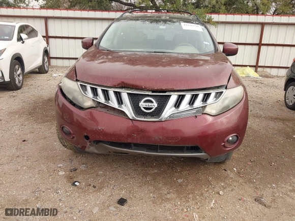 2010 Nissan Murano LE with VIN JN8AZ1MW2AW123753, listed as a IAAI auction lot 41826770 with 240,165 mi miles. Bid and sale history available at carsss.com. Image 6.