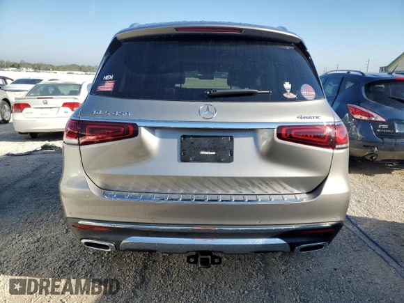 2020 Mercedes-Benz GLS with VIN 4JGFF5KE1LA212205, listed as a Copart auction lot 42902363 with 28,870 mi miles. Bid and sale history available at carsss.com. Image 6.