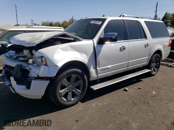 2015 Ford Expedition Max Platinum with VIN 1FMJK1MT3FEF47571, listed as a Copart auction lot 72982334 with 171,809 mi miles and Salvage title. Bid and sale history available at DreamBid. Image 1.
