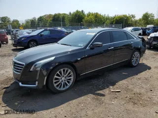 2018 Cadillac CT6 Luxury AWD with VIN 1G6KD5RS4JU159650, listed as a Copart auction lot 70673724 with 72,724 mi miles and Salvage Title. Bid and sale history available at carsss.com. Image 1.