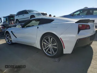 2015 Chevrolet Corvette 1LT with VIN 1G1YB2D78F5121332, listed as a Copart auction lot 42525555 with 41,943 mi miles and Clean Title. Bid and sale history available at carsss.com. Image 2.