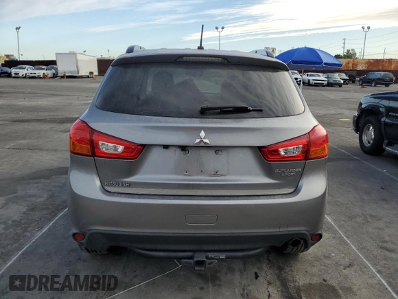 2015 Mitsubishi Outlander Sport 2.4 GT with VIN 4A4AP4AW5FE048172, listed as a Copart auction lot 47135705 with 158,333 mi miles and Salvage Title. Bid and sale history available at carsss.com. Image 6.