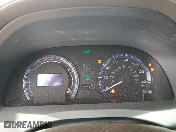 2011 Lexus HS 250h z VIN JTHBB1BA9B2044647, wystawiony jako Copart lot #55788005 z przebiegiem 170 813 mil mil oraz Szkoda całkowita • Salvage title. Historia ofert i sprzedaży dostępna na DreamBid. Obrazek 9.