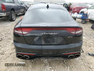 2022 Kia Stinger GT-Line with VIN KNAE35LD4N6106199, listed as a Copart auction lot 79139164 with 53,358 mi miles and Salvage Title. Bid and sale history available at DreamBid. Image 6.