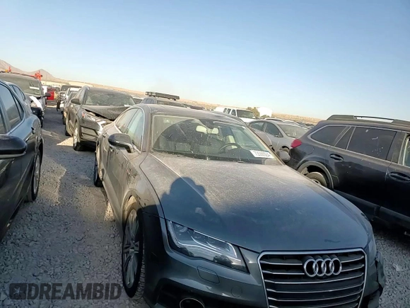 2014 Audi A7 Prestige with VIN WAU2GAFC3EN054198, listed as a Copart auction lot 73588924 with 99,048 mi miles and Salvage title. Bid and sale history available at DreamBid. Image 10.