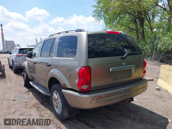 2006 Dodge Durango Limited with VIN 1D8HB58216F145958, listed as a IAAI auction lot 42192778 with 292,974 mi miles and . Bid and sale history available at DreamBid. Image 3.