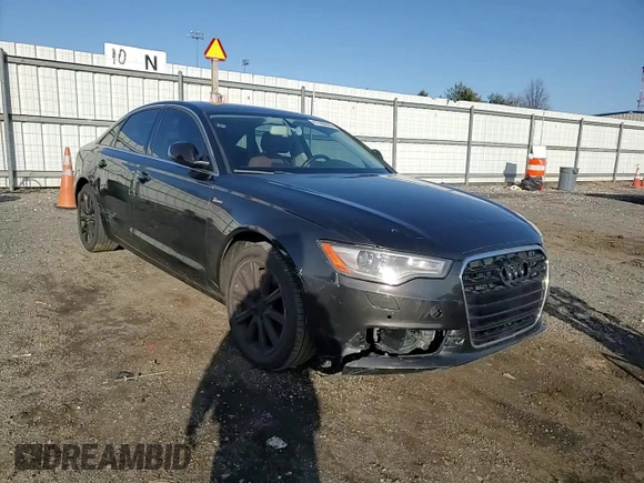 2013 Audi A6 Premium Plus with VIN WAUGGAFC6DN030112, listed as a Copart auction lot 47592835 with 196,190 mi miles and Salvage title. Bid and sale history available at DreamBid. Image 11.