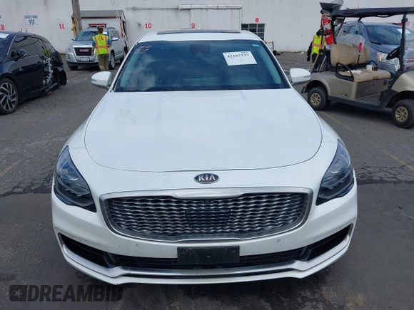 2019 Kia K900 z VIN KNAS34J66K6010426, wystawiony jako IAAI lot #42107537 z przebiegiem 68 601 mil mil oraz . Historia ofert i sprzedaży dostępna na DreamBid. Obrazek 12.